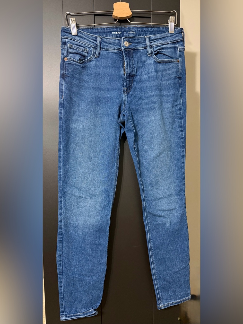 Old Navy - mid rise ROCKSTAR SUPER SKINNY JEANS